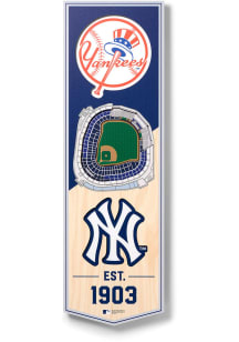 New York Yankees 6x19 inch 3D Stadium Banner