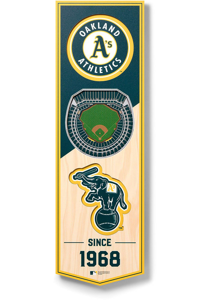 Oakland Athletics Holiday Sweater Starter Mat 19x30