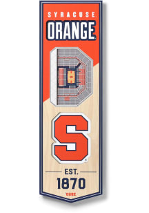 Syracuse Orange 6x19 inch 3D Stadium Banner