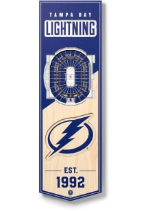 Tampa Bay Lightning 6x19 inch 3D Stadium Banner
