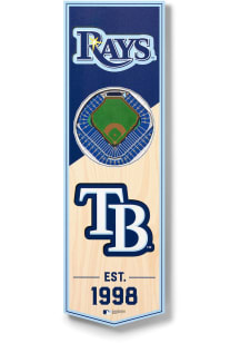 Tampa Bay Rays 6x19 inch 3D Stadium Banner