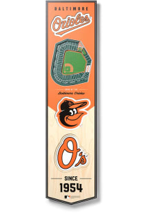 Baltimore Orioles 8x32 inch 3D Stadium Banner