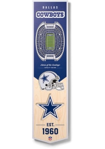 Dallas Cowboys 8x32 inch 3D Stadium Banner