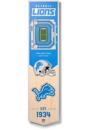 Detroit Lions 8x32 inch 3D Stadium Banner