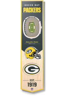 Green Bay Packers 8x32 inch 3D Stadium Banner