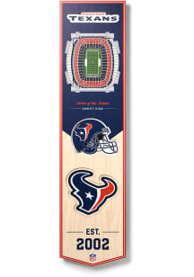 Houston Texans 8x32 inch 3D Stadium Banner