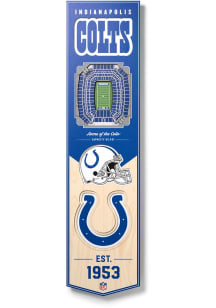 Indianapolis Colts 8x32 inch 3D Stadium Banner
