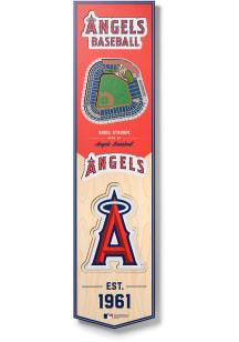 Los Angeles Angels 8x32 inch 3D Stadium Banner
