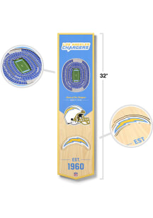 Los Angeles Chargers 8x32 inch 3D Stadium Banner