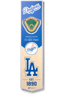 Los Angeles Dodgers 8x32 inch 3D Stadium Banner