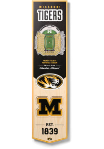 Missouri Tigers 8x32 inch 3D Stadium Banner
