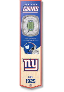 New York Giants 8x32 inch 3D Stadium Banner