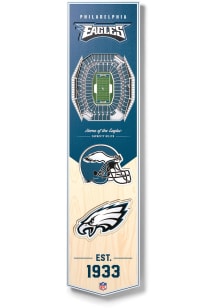 Philadelphia Eagles 8x32 inch 3D Stadium Banner