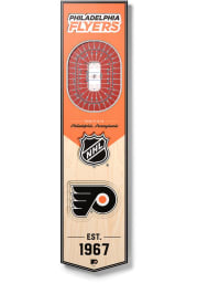 Philadelphia Flyers 8x32 inch 3D Stadium Banner