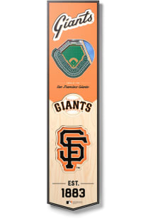 San Francisco Giants 8x32 inch 3D Stadium Banner