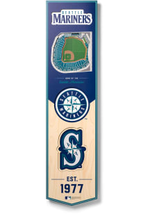 Seattle Mariners 8x32 inch 3D Stadium Banner
