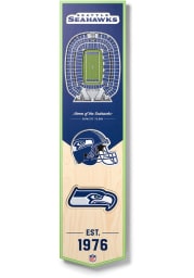 Seattle Seahawks 8x32 inch 3D Stadium Banner