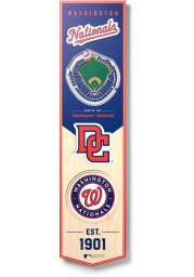 Washington Nationals 8x32 inch 3D Stadium Banner
