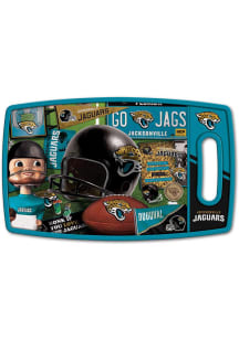 Jacksonville Jaguars Retro Cutting Board