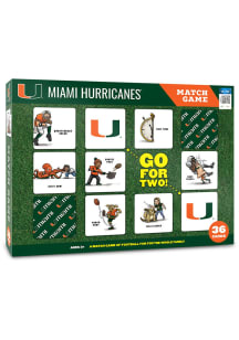 Miami Hurricanes Memory Match Game