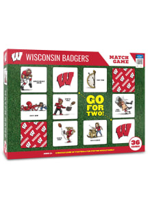 Wisconsin Badgers Memory Match Game