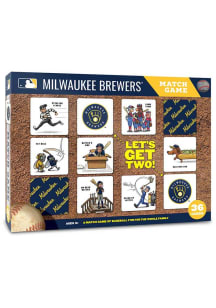 Milwaukee Brewers Memory Match Game