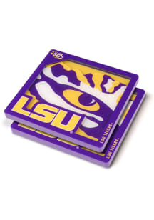LSU Tigers 3D Coaster