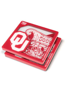 Oklahoma Sooners 3D Coaster