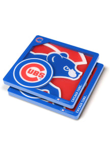 Chicago Cubs 3D Coaster