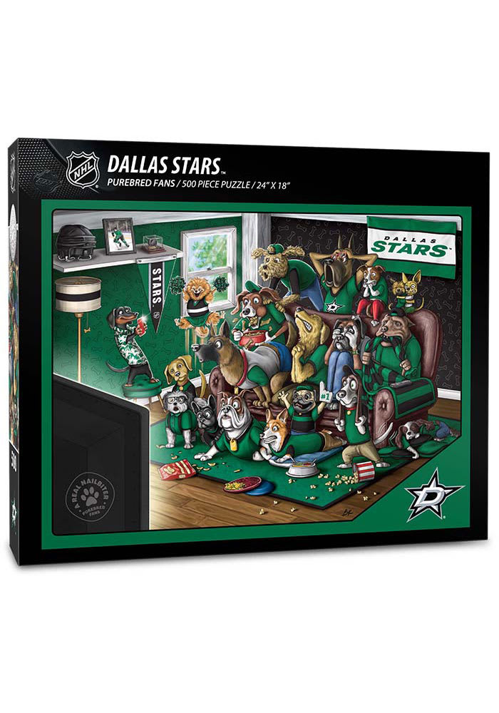 Dallas Stars Purebred Fans 500 Piece Puzzle