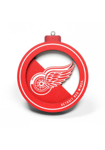 Detroit Red Wings 3D Logo Series Ornament