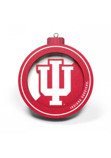 Indiana Hoosiers 3D Logo Series Ornament