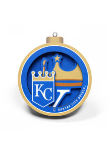 Kansas City Royals 3D Logo Series Ornament
