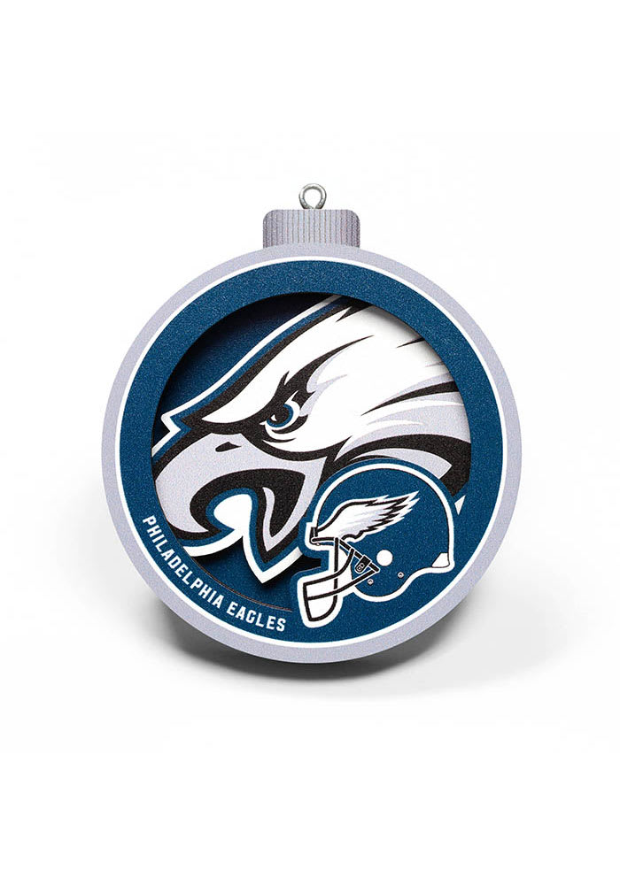 Philadelphia Eagles 3D Logo Series Ornament