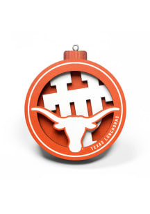 Texas Longhorns 3D Logo Series Ornament