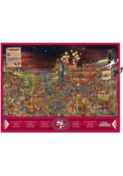 San Francisco 49ers Wooden Joe Journeyman Puzzle