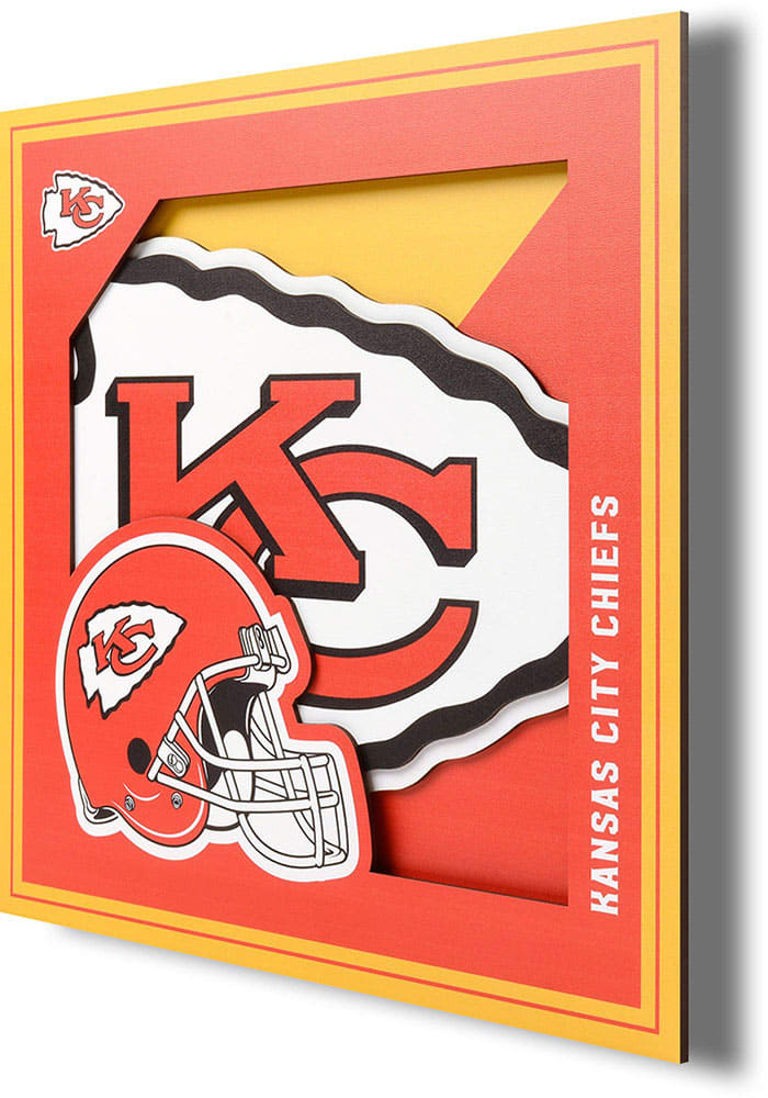 Kansas City Chiefs 25 Layer Lighted StadiumView End Table