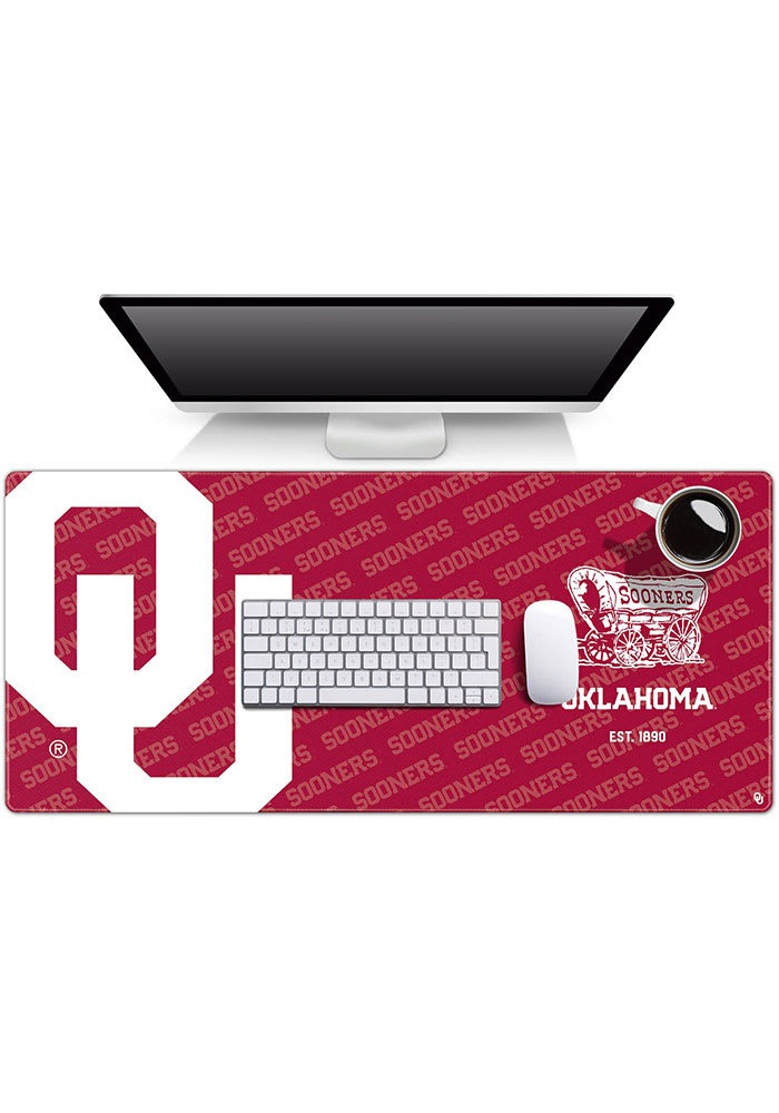 Oklahoma Sooners Logo Series Red Desk Accessory