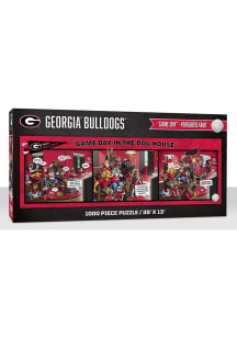 Georgia Bulldogs 1000 Piece Purebread Fans Game Day Dog House Puzzle