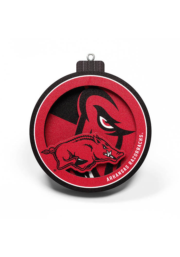 Arkansas Razorbacks Logo Series Ornament