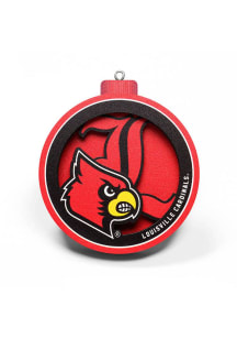 Louisville Cardinals Logo Series Ornament