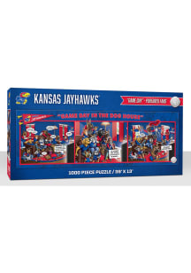 Kansas Jayhawks 1000 Piece Purebread Fans Game Day Dog House Puzzle