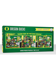 Oregon Ducks 1000 Piece Purebread Fans Game Day Dog House Puzzle