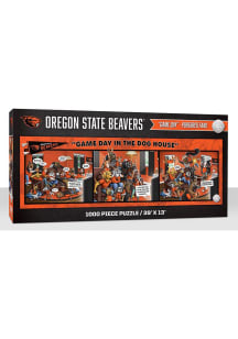 Oregon State Beavers 1000 Piece Purebread Fans Game Day Dog House Puzzle