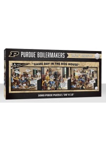 Purdue Boilermakers 1000 Piece Purebread Fans Game Day Dog House Puzzle