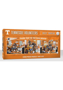 Tennessee Volunteers 1000 Piece Purebread Fans Game Day Dog House Puzzle