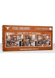 Texas Longhorns 1000 Piece Purebread Fans Game Day Dog House Puzzle