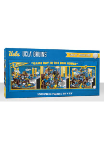 UCLA Bruins 1000 Piece Purebread Fans Game Day Dog House Puzzle