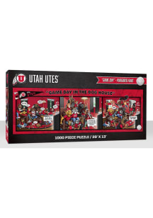Utah Utes 1000 Piece Purebread Fans Game Day Dog House Puzzle