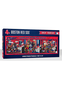Boston Red Sox 1000 Piece Purebread Fans Game Day Dog House Puzzle